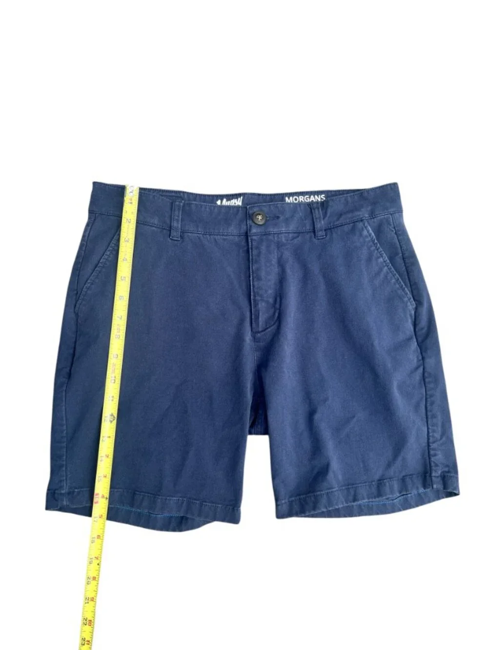 Mugsy Morgans Navy Chino Shorts Men's 32 7in EUC